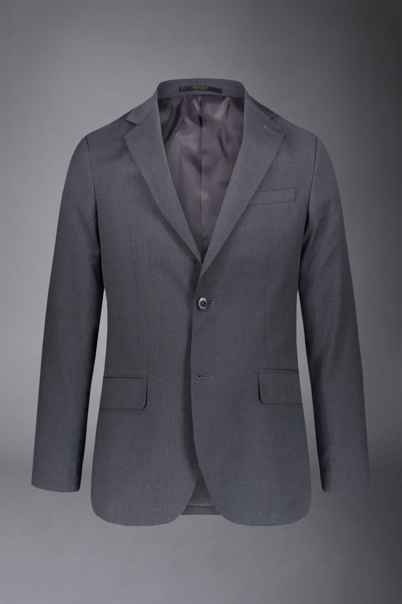 Men's single breasted suit mix size anthracite image number 4